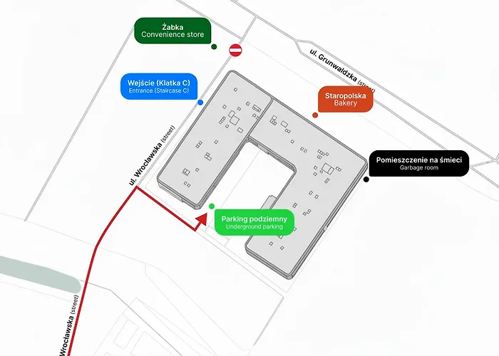 Hacienda Grunwaldzka Апартаменти